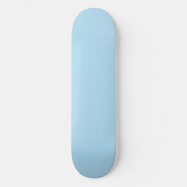 #025 Tropical Blue Colour Collection Skateboard (Front)