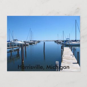 026, Harrisville, Michigan Postcard