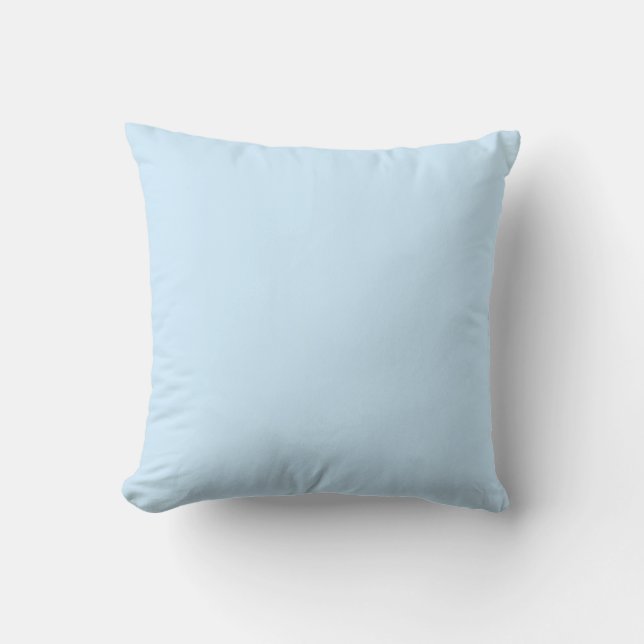 #026 Pale Blue Lily Colour Collection Cushion (Front)