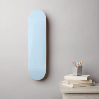 #026 Pale Blue Lily Colour Collection Skateboard