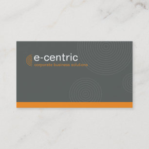 028 Julie :: BCard - Dynamic Centric - silver Business Card