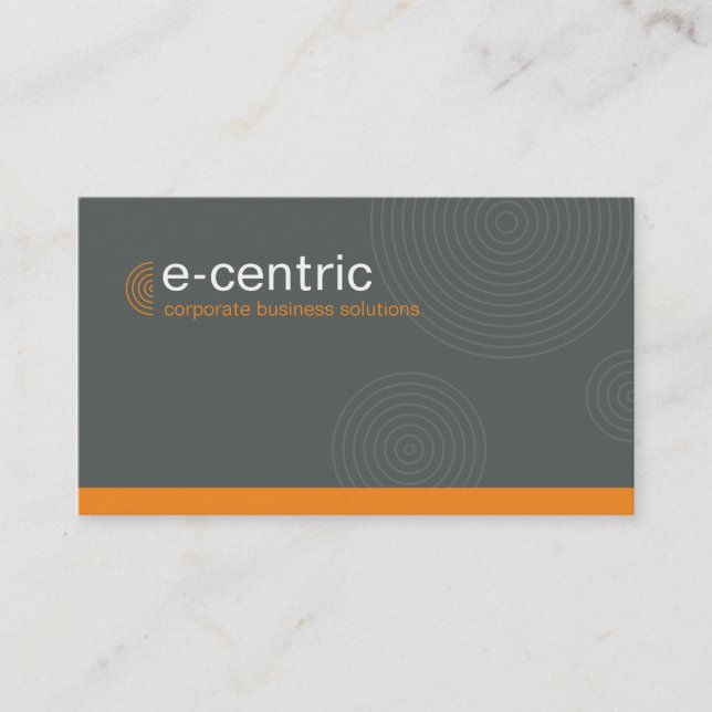 028 Julie :: BCard - Dynamic Centric - silver Business Card (Front)