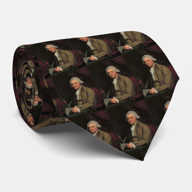 02 John Adams Tie (Rolled)