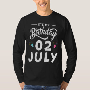 02 July Anniversary Party Special Occasions For To T-Shirt