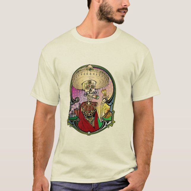 037 Dead Cinco_Yel T-Shirt (Front)