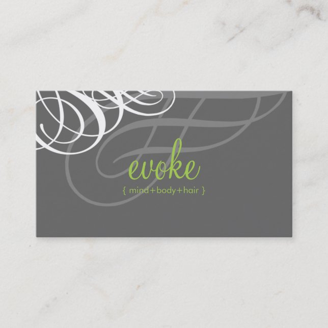 038 Julie :: designer vogue L20 Business Card (Front)
