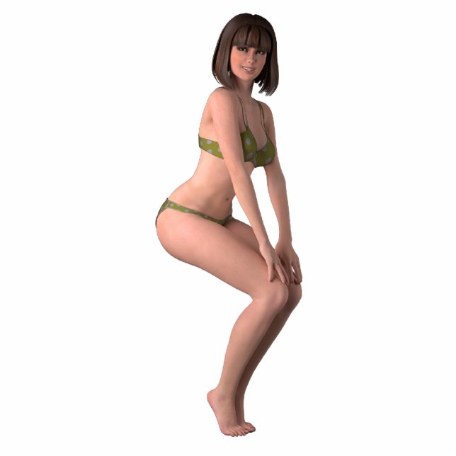 03 Pin-Up - Standing Photo Sculpture (Front)