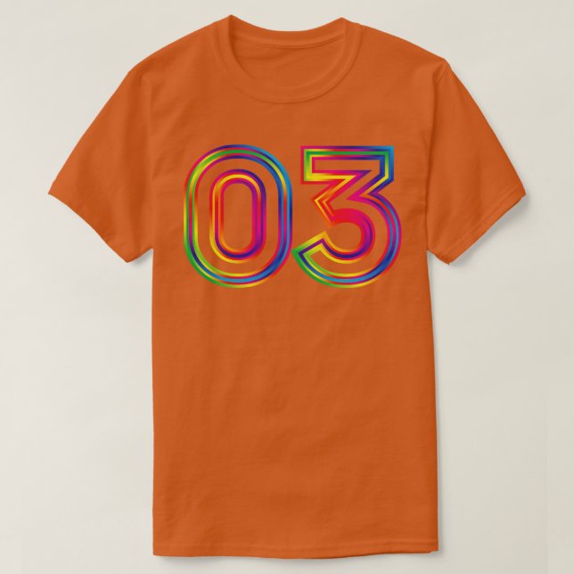 03 spectrum outline T-Shirt (Design Front)