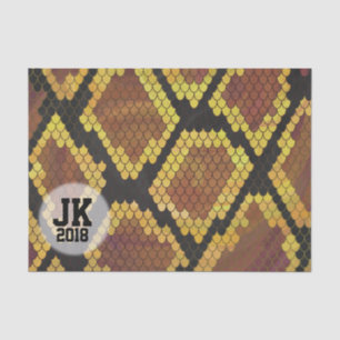 03of12 Snake Pattern Tissue Paper