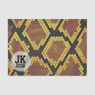 03of12 Snake Pattern Tissue Paper