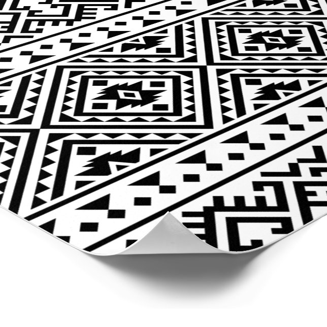 04012020-Tribal-ethnic-Pattern-08 Poster (Corner)