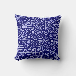 040512 - Powder Blue on Deep Navy Cushion