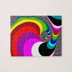 040 Obama - Fractal Art Jigsaw Puzzle