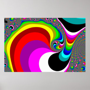 040 Obama - Fractal Art Poster