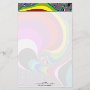 040 Obama - Fractal Art Stationery