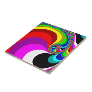 040 Obama - Fractal Art Tile