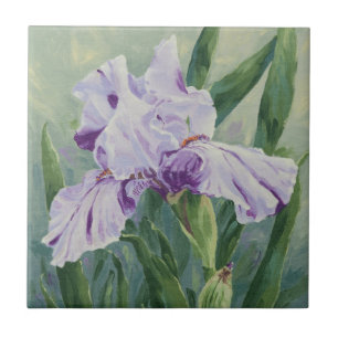 0440 Purple Iris Tile