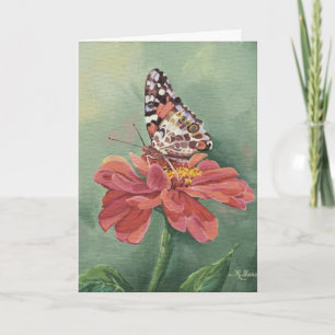 0461 Painted Lady Butterfly Mother's Day Card