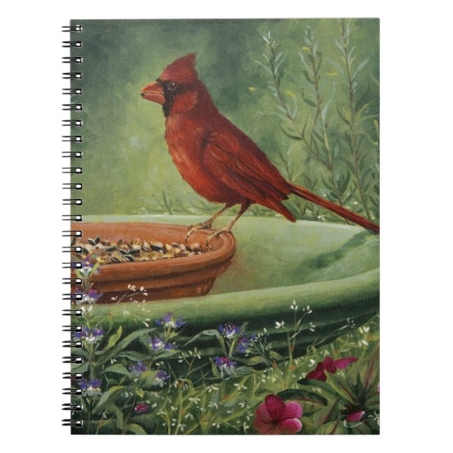 0487 Cardinal Notebook (Front)