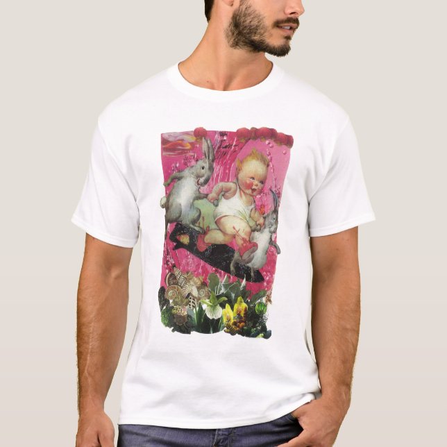 049 - Surfing Bunnies T-Shirt (Front)