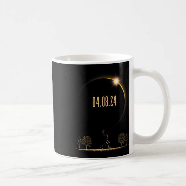 04.08.24 Total Solar Eclipse 2024  Coffee Mug (Right)