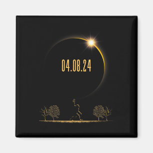 04.08.24 Total Solar Eclipse 2024 Magnet