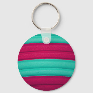 04 Blue & Pink Rainbow Keychain
