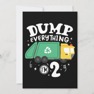 04.Garbage Truck for a Garbage Trucks Fan Save The Date