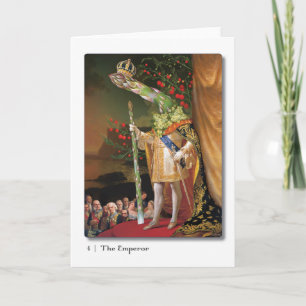04 The Emperor Tarot Greeting Card