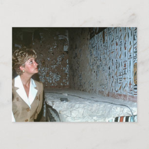 060 Princess Diana Egypt 1992 Postcard