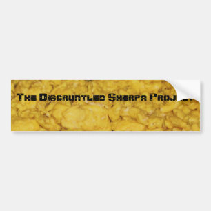 065, The Disgruntled Sherpa Project Bumper Sticker