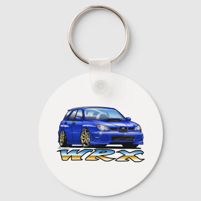 06_09_Wagon_Blue Key Ring (Front)