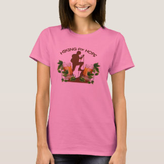 (06)The Hiking for Hops Womans V Neck Tee