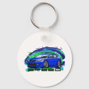 07-09 Speed3_Blue Key Ring
