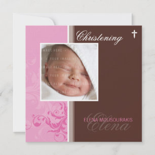 083 Voula :: Christening Invitation