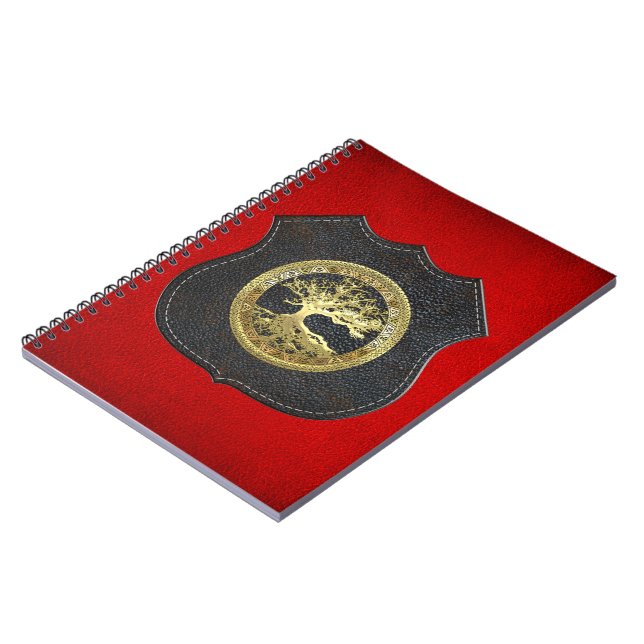 [08] Celtic Golden Tree of Life Notebook (Left Side)