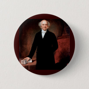 08 Martin Van Buren 6 Cm Round Badge