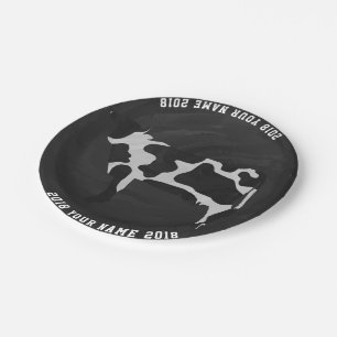 08of12 Cow Custom Party Plate