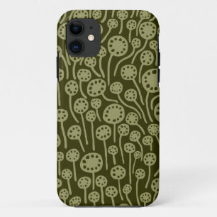 090512 Khaki on Dark Olive iPhone 11 Case