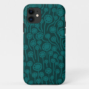 090512 Moss Green and Dk Green iPhone 11 Case