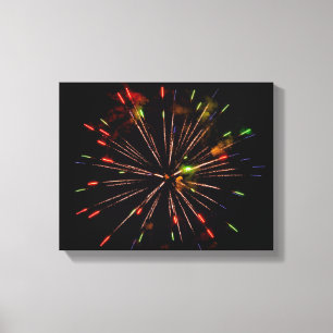 0948-Fireworks Canvas Print