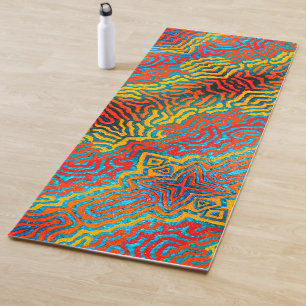 098 - Digital Pattern  Yoga Mat