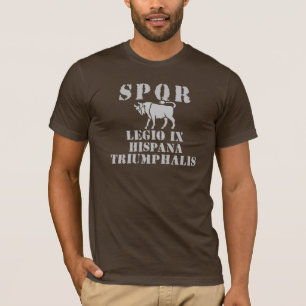 09 9th Spanish Triumphant Legion - Roman Bull T-Shirt