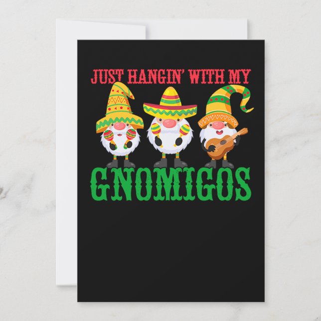 09.Cinco De Mayo Just Hanging With My Gnomigos Gno Save The Date (Front)