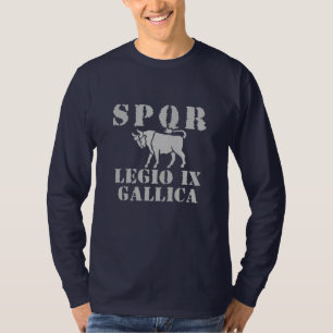 09 Julius Caesar's 9th Gallica Legion - Roman Bull T-Shirt