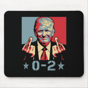 0 2 Funny Trump 2024 Trump 2024 Win Victory Winner Mouse Mat