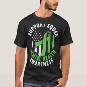 0 Awareness I Support Squad I Depression & Mental T-Shirt