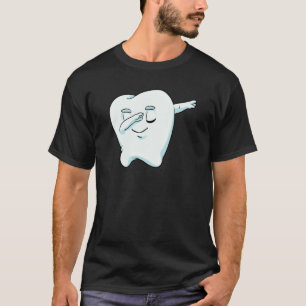 0 Dabbing Tooth Dental Hygienist Dentist Orthodont T-Shirt