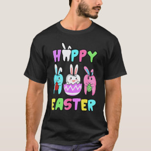 0 Dental Squad Easter Teeth Bunny Dentist Assistan T-Shirt