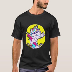 0 Dentist Orthodontist Unicorn Braces T-Shirt